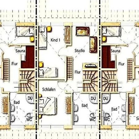 Lejlighed Reihenhaus Duenenwaldhaus Mitte In *
